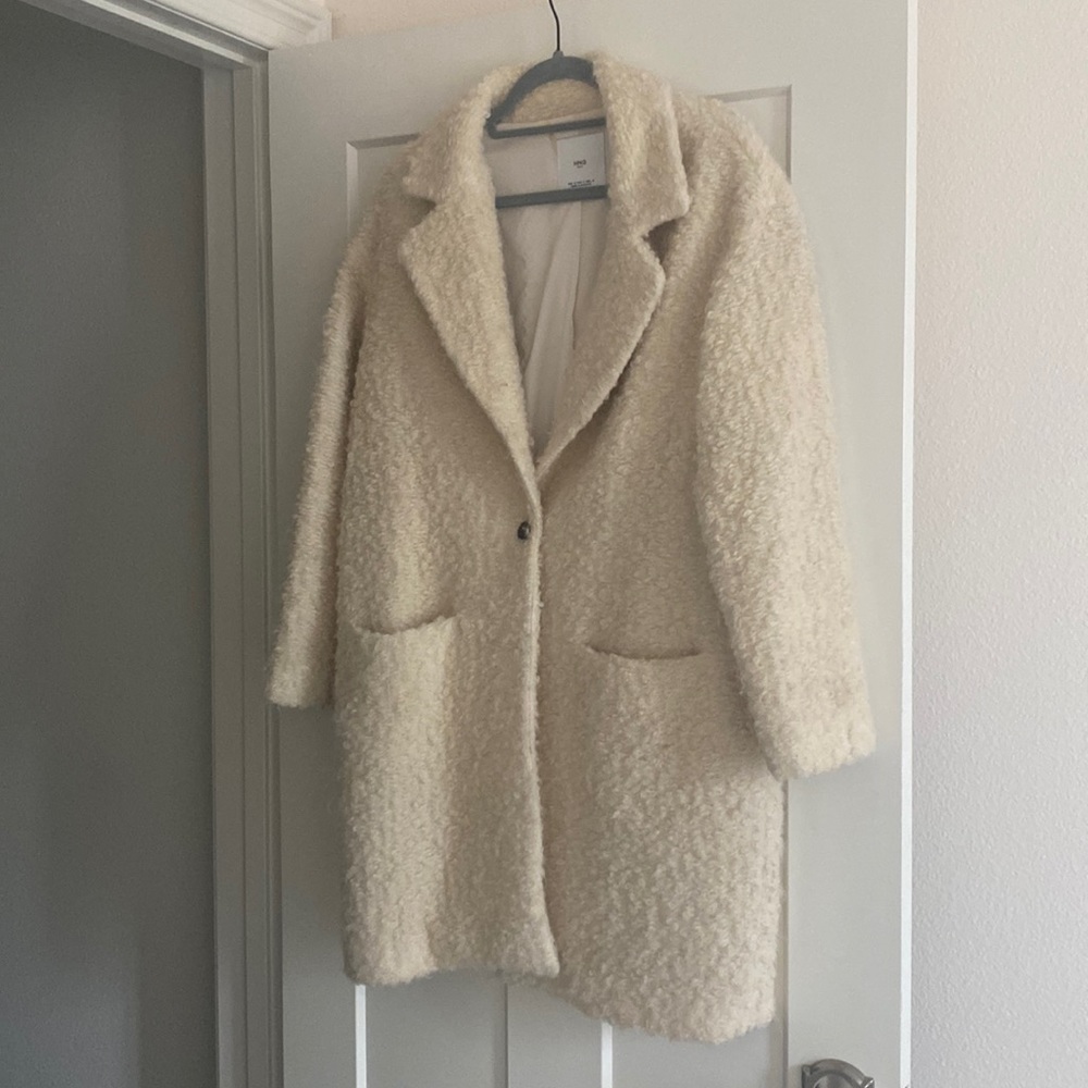 Mango Wool Blend Coat